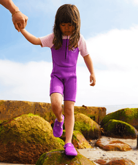 Watery water shoes for kids - Romney - Purple