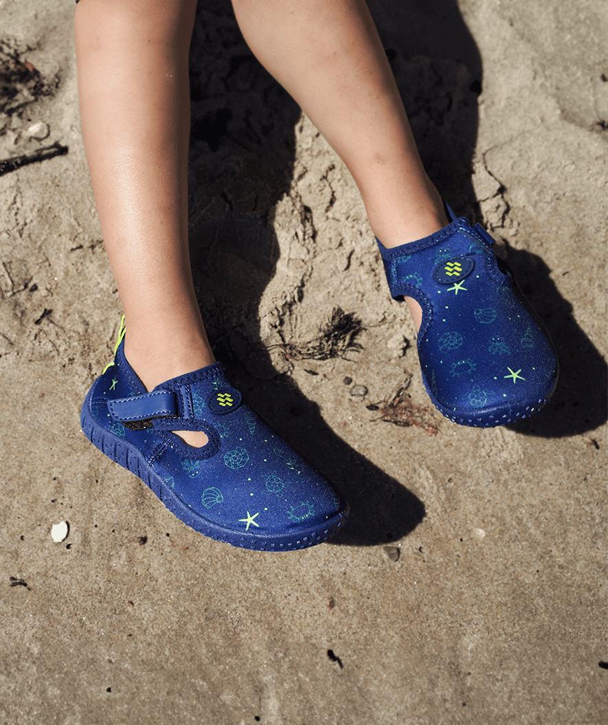 Watery water shoes for kids - Romney - Dark blue