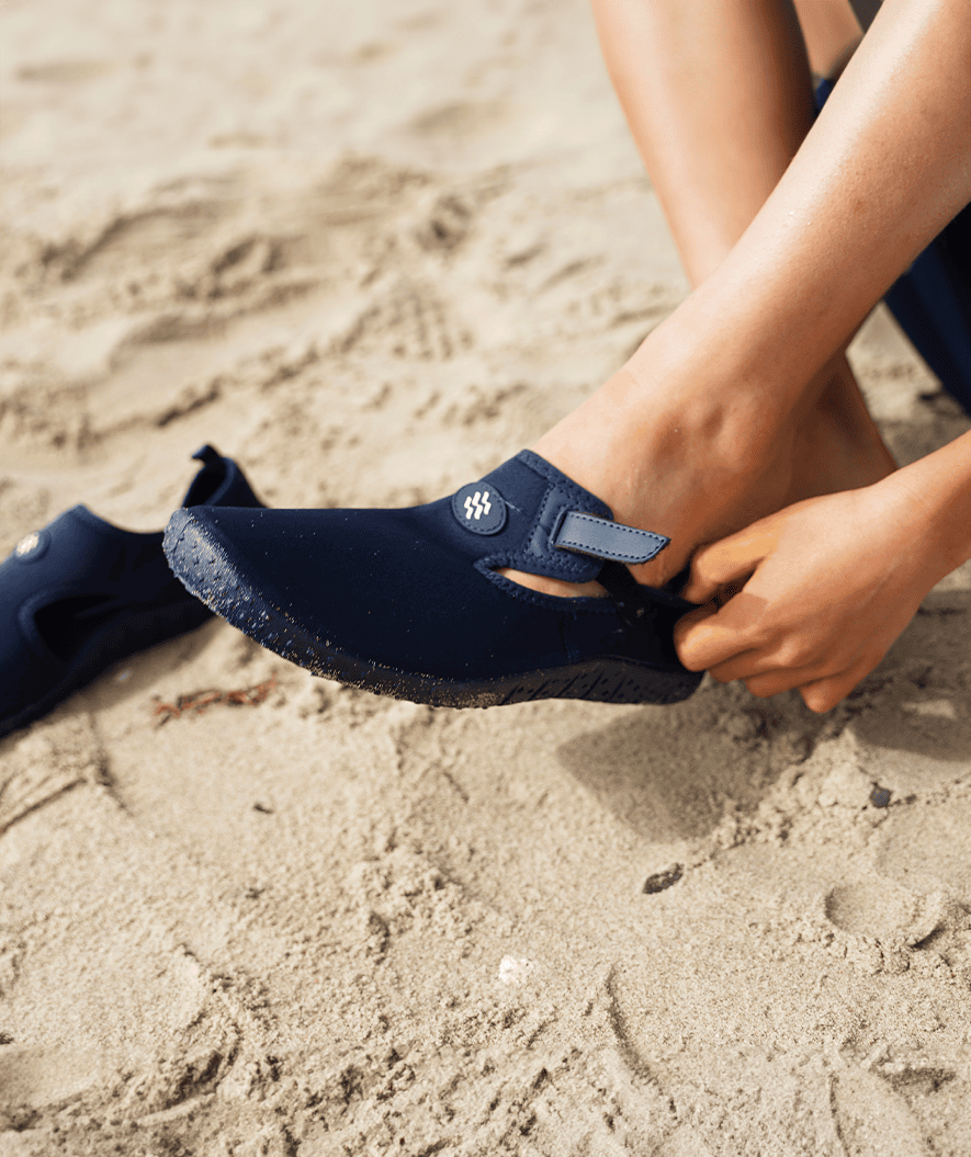 Watery swim shoes for adults - Romney - Dark blue