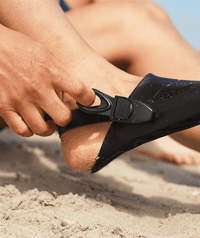 Watery diving fins for adults - Skipper - Black
