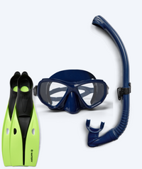 Watery snorkel set for adults (from 15 years) - Fenton/Breeve - Dark blue