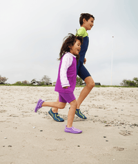 Watery swim shoes for kids - Spinner - Purple