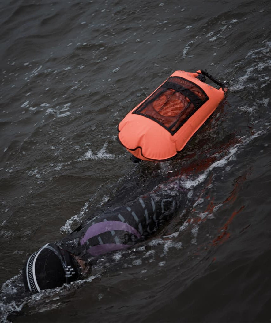 Watery sea bag for swimming - Pro 28L - Fluo Yellow