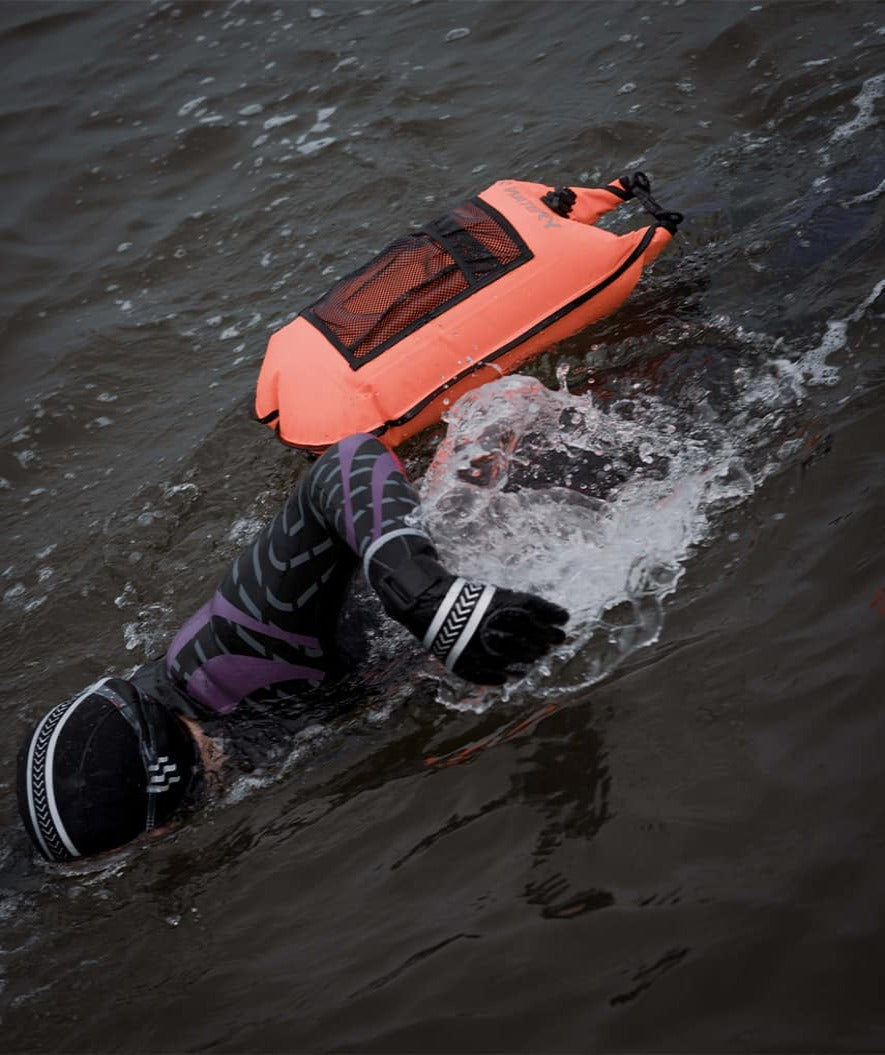 Watery sea bag for swimming - Pro 28L - Fluo Yellow