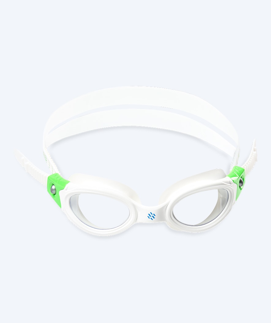 Watery diving goggles for kids - Delta - Green/white