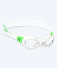 Watery diving goggles for kids - Delta - Green/white