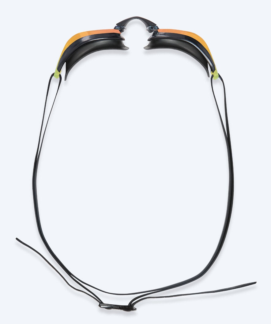 Watery Elite swimming goggles - Poseidon Mirror - Black/gold