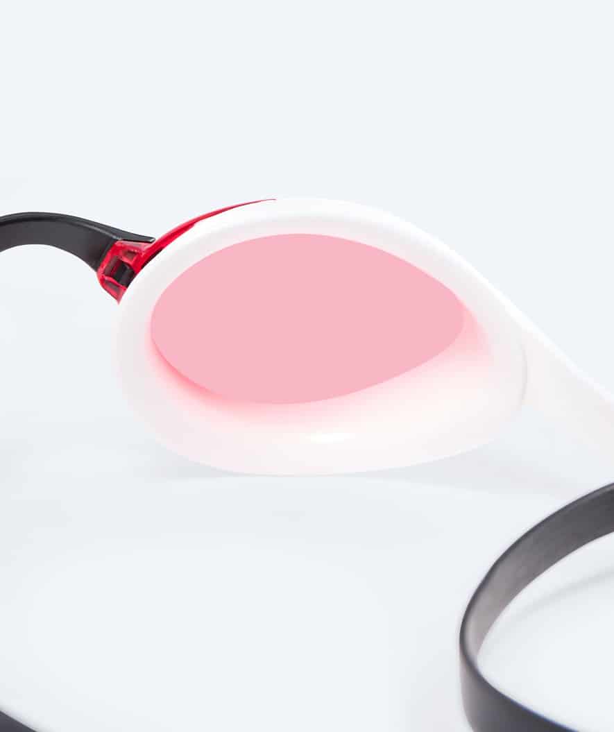 Watery Elite swimming goggles - Murphy Active - White/pink