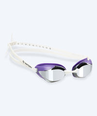Watery Elite swimming goggles - Poseidon Ultra Mirror - Purple/silver