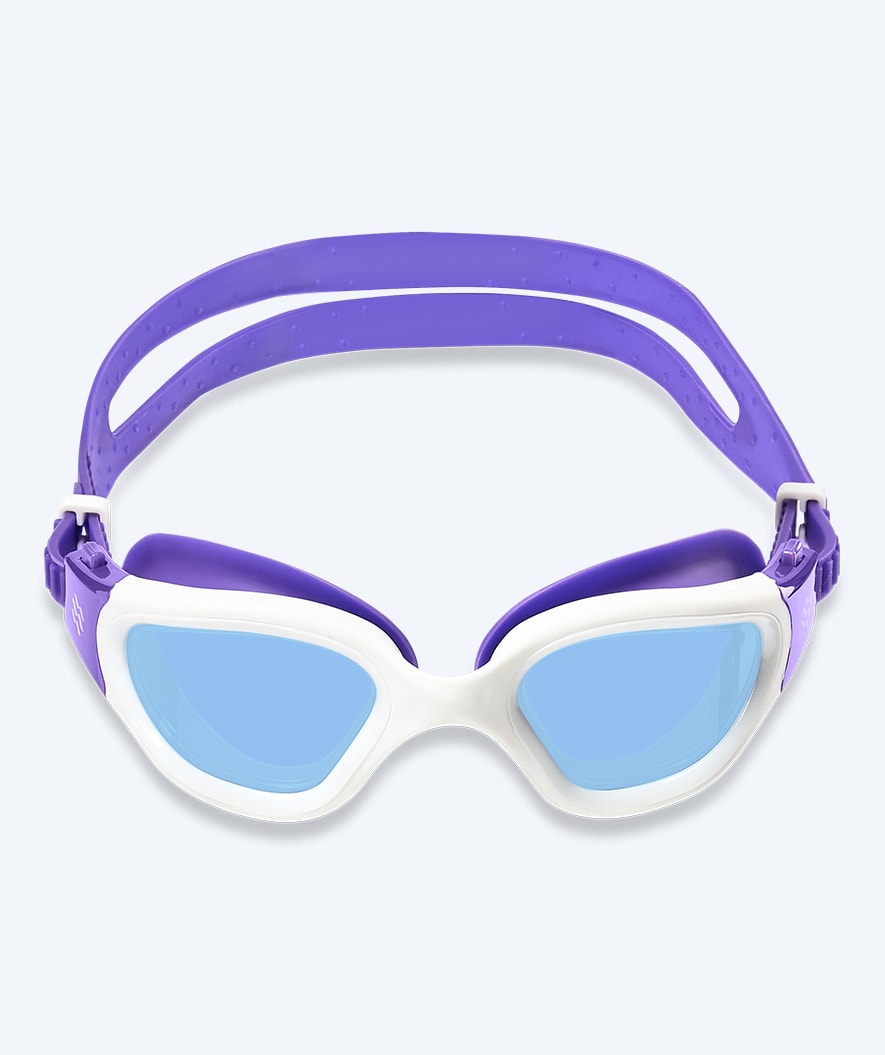 Watery exercise swim goggles - Raven Active - Purple/light blue