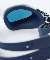 Watery exercise swim goggles - Raven Mirror - Dark blue/gold