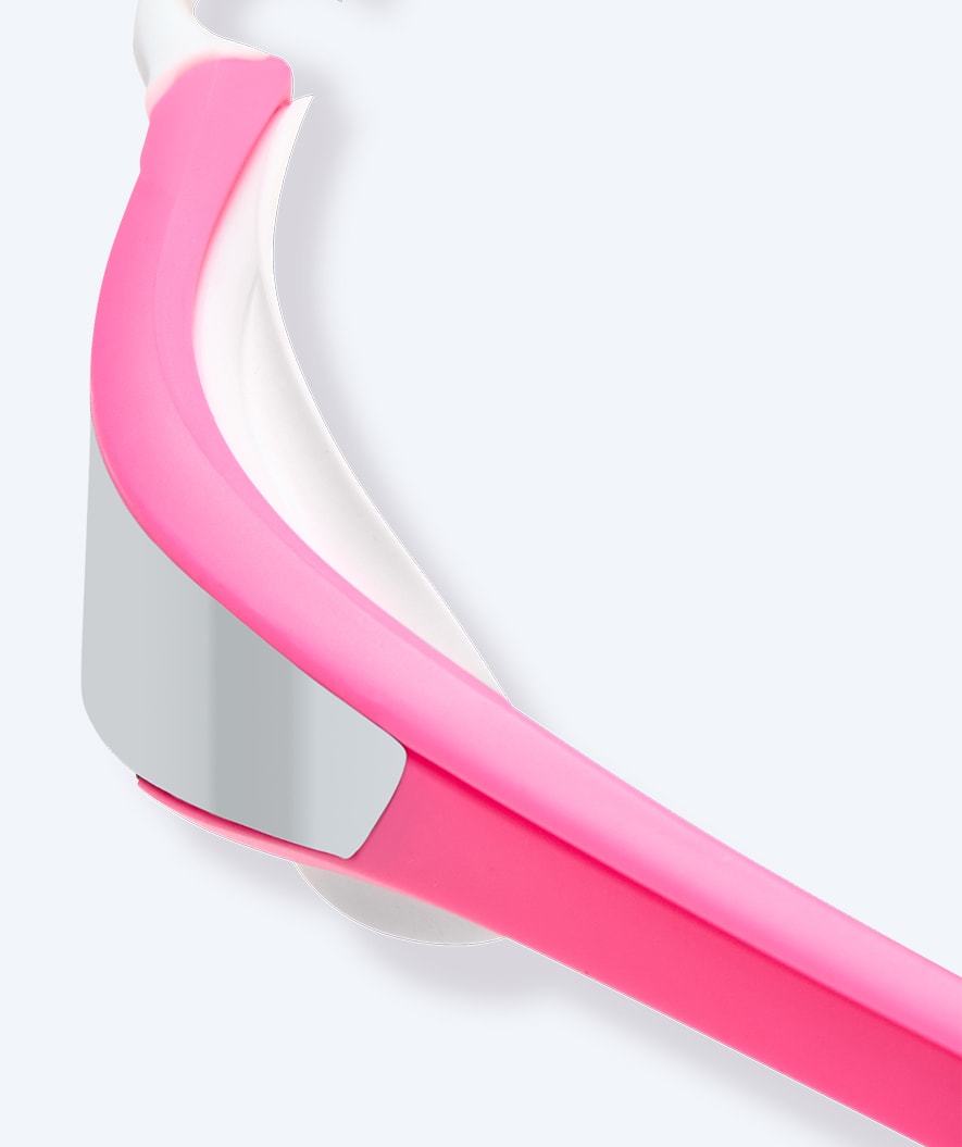 Watery swimming goggles - Instinct Elite Mirror - Pink/silver