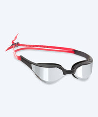Watery swimming goggles - Instinct Elite Mirror - Red/silver
