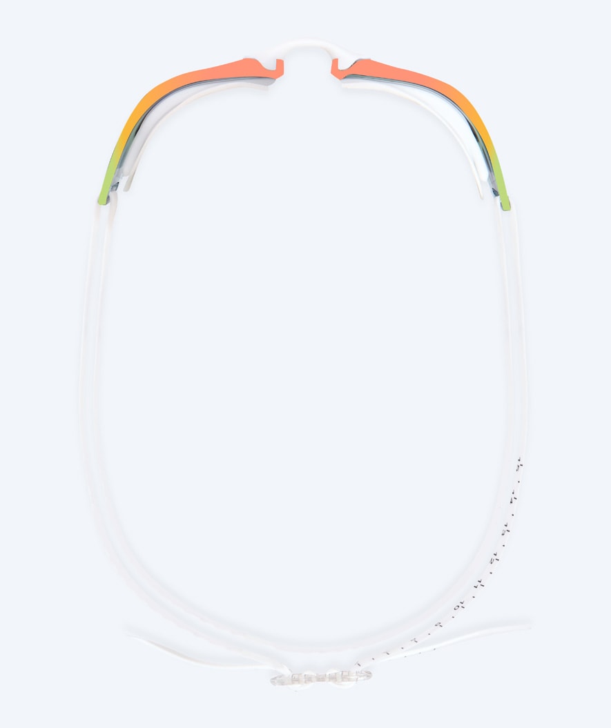 Watery swimming goggles - Instinct Mirror - White/gold