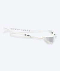 Watery swim goggles - Instinct Ultra Mirror - White/silver