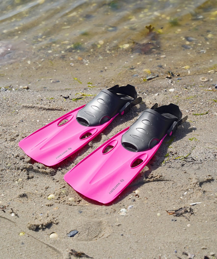 Watery diving fins for kids - Masika - Pink