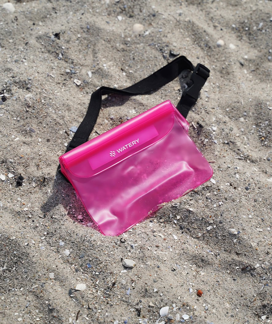 Watery waterproof bum bag - Talia - Pink