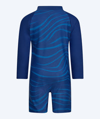 Watery UV-suit for children - Fjord Long Sleeve Rashguard - Dark blue