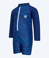 Watery UV-suit for children - Fjord Long Sleeve Rashguard - Dark blue