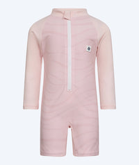 Watery UV-suit for children - Fjord Long Sleeve Rashguard - Pink