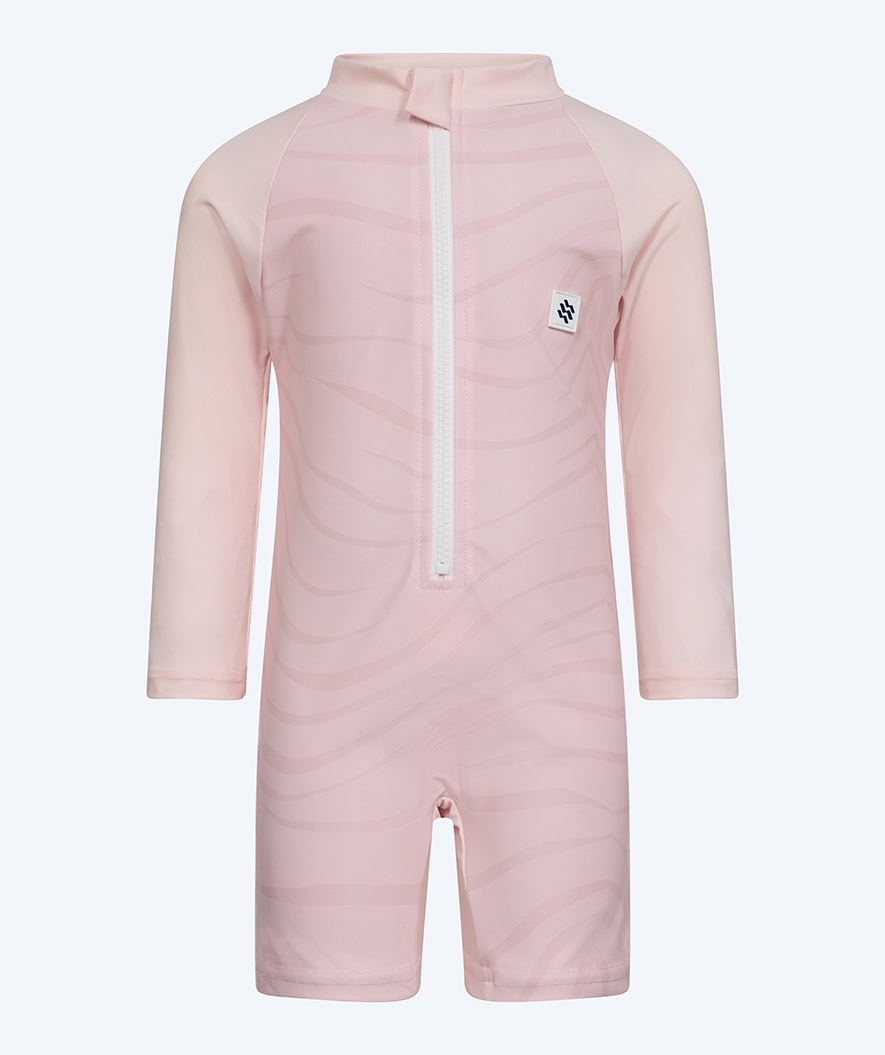 Watery UV-suit for children - Fjord Long Sleeve Rashguard - Pink