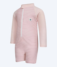 Watery UV-suit for children - Fjord Long Sleeve Rashguard - Pink