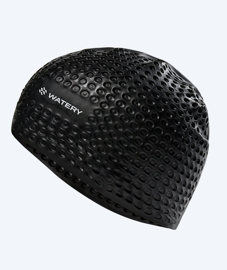 Watery swimming cap - Larunda Bubble - Black