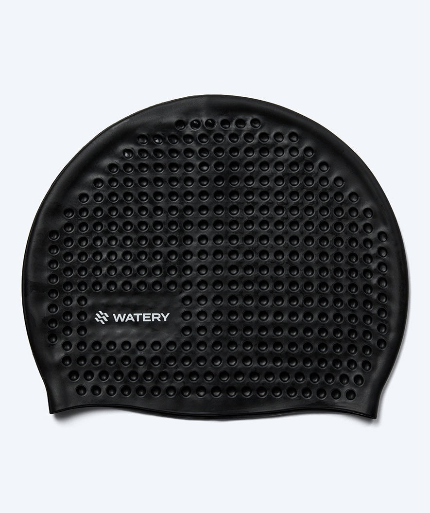 Watery swimming cap - Larunda Bubble - Black