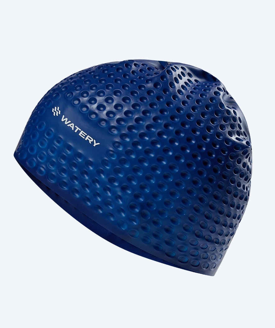 Watery swimming cap - Larunda Bubble - Dark blue