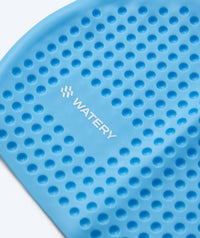 Watery swim cap - Larunda Bubble - Light blue