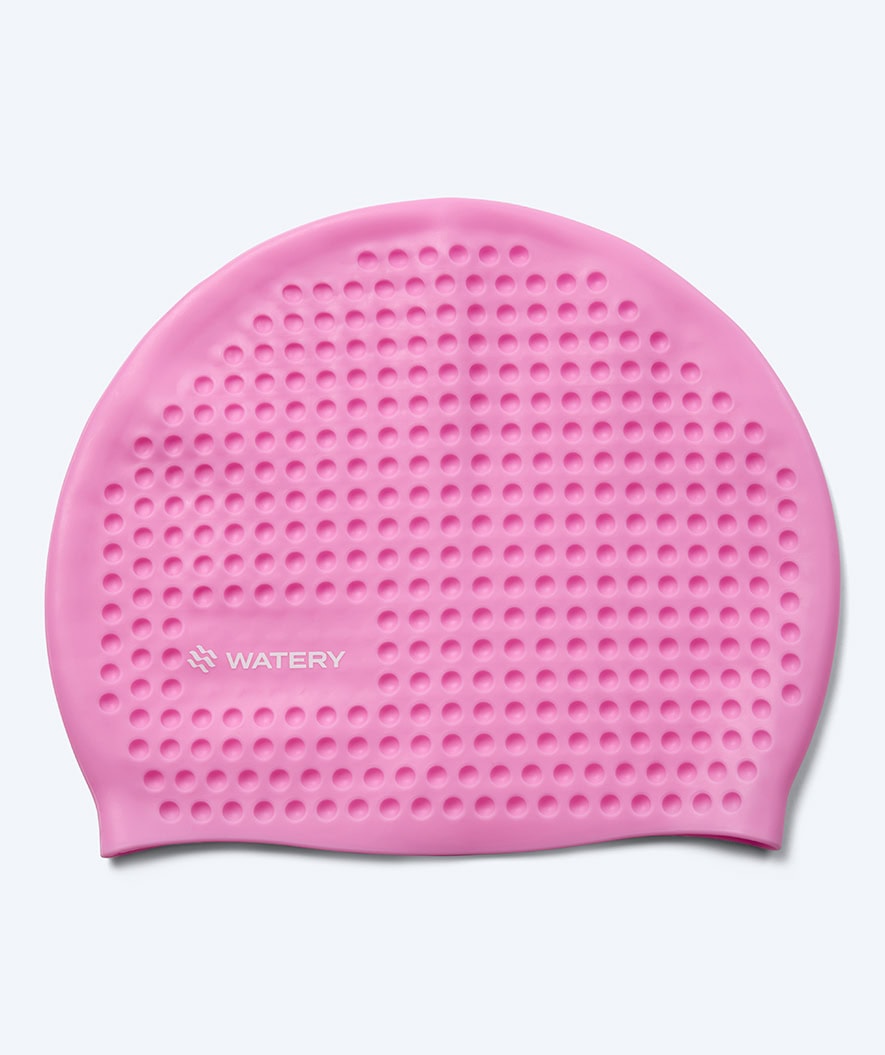 Watery swimming cap - Larunda Bubble - Light pink
