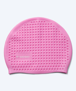 Watery swimming cap - Larunda Bubble - Light pink