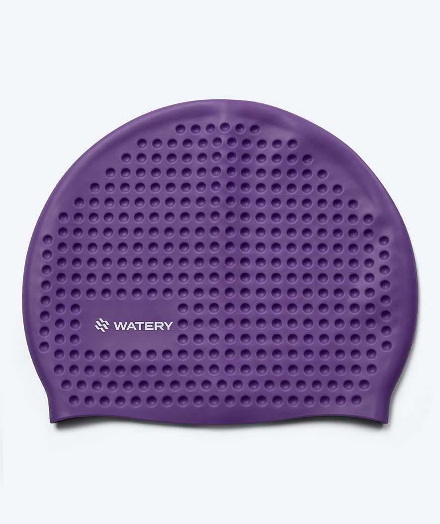 Watery swimming cap - Larunda Bubble - Purple