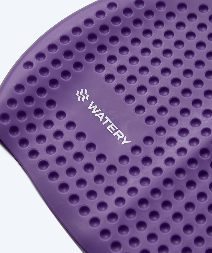 Watery swimming cap - Larunda Bubble - Purple