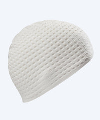 Watery swimming cap - Larunda Bubble - White