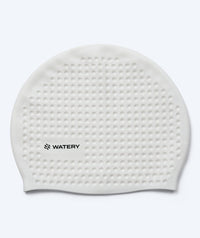 Watery swimming cap - Larunda Bubble - White
