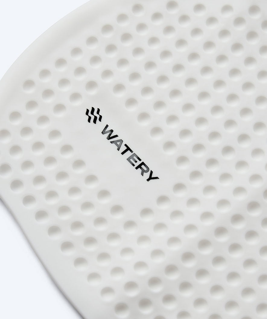 Watery swimming cap - Larunda Bubble - White