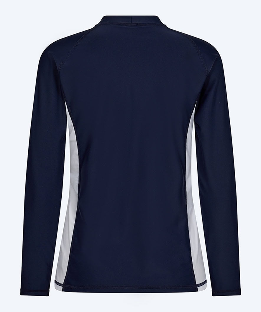 Watery UV-shirt for men - Talcott Long Sleeve Rashguard - Dark blue/white