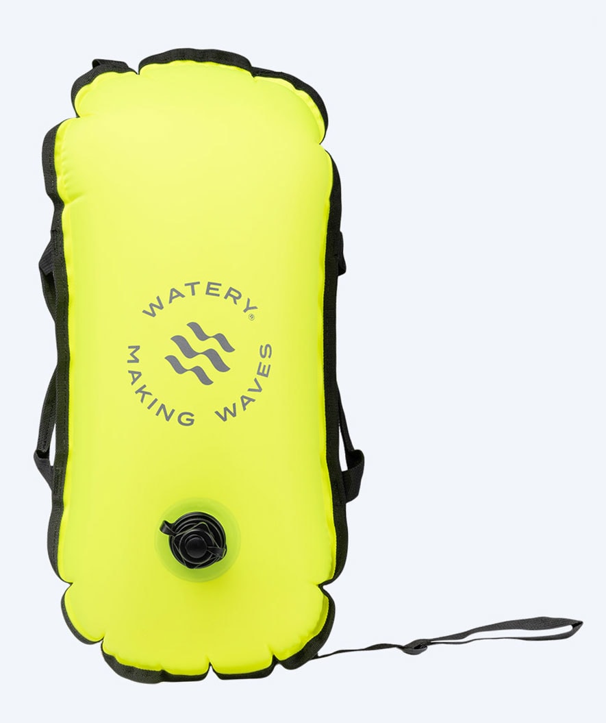 Watery swim buoy - Carry Straps 28L - Yellow