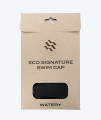 Watery swimming cap - Eco Signature - Black