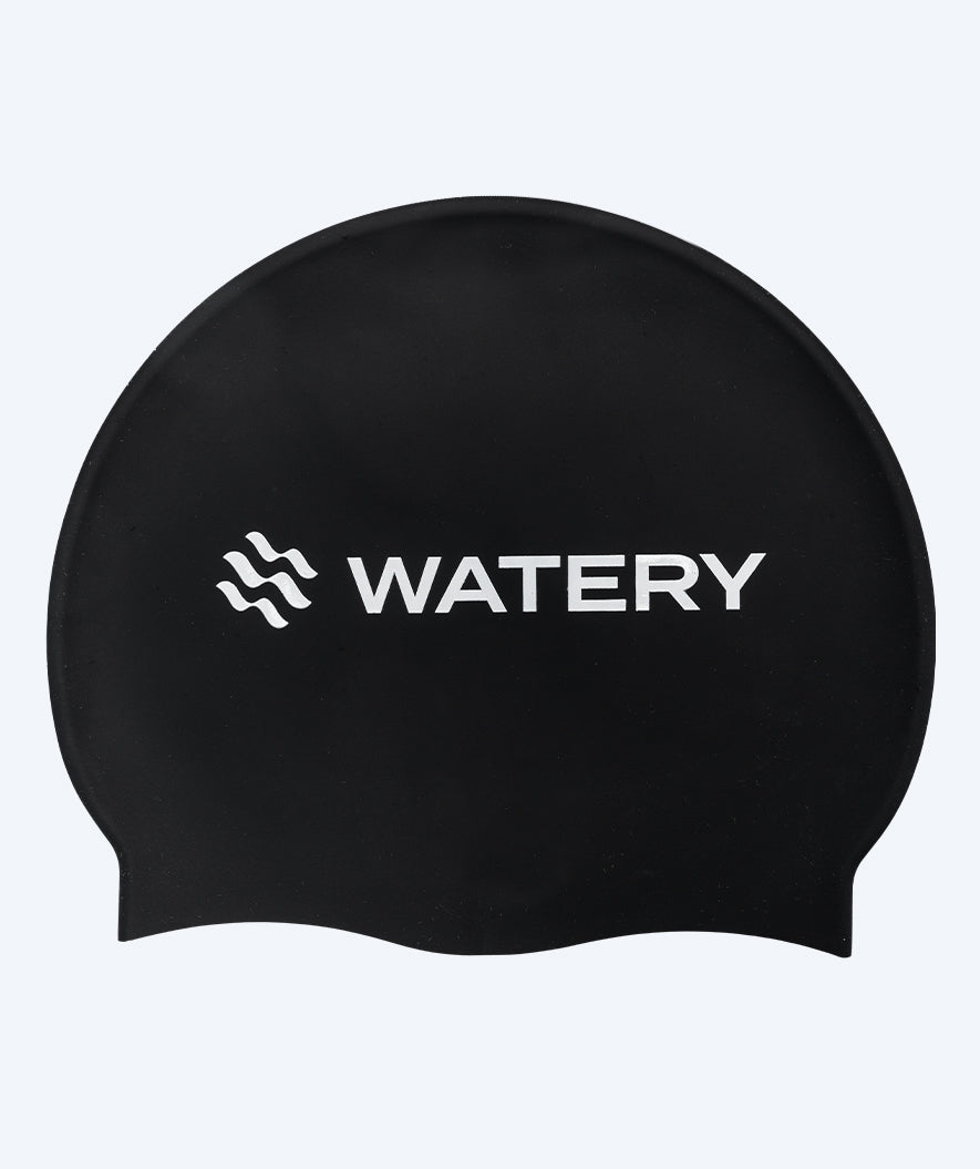 Watery swimming cap - Eco Signature - Black