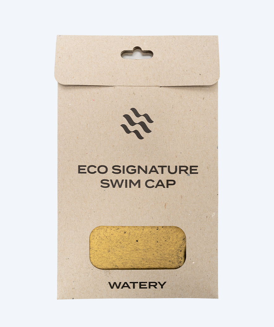 Watery swim cap - Eco Signature - Gold