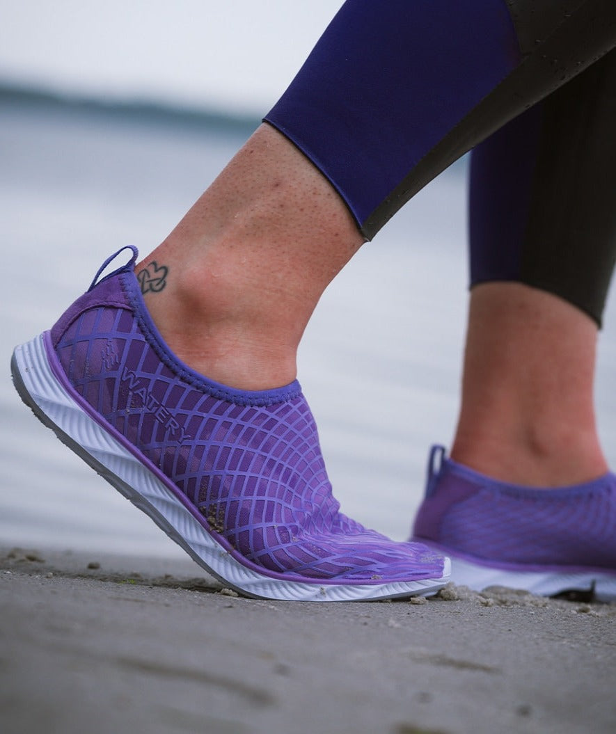 Watery swim shoes for adults - Kawaii - Dark blue