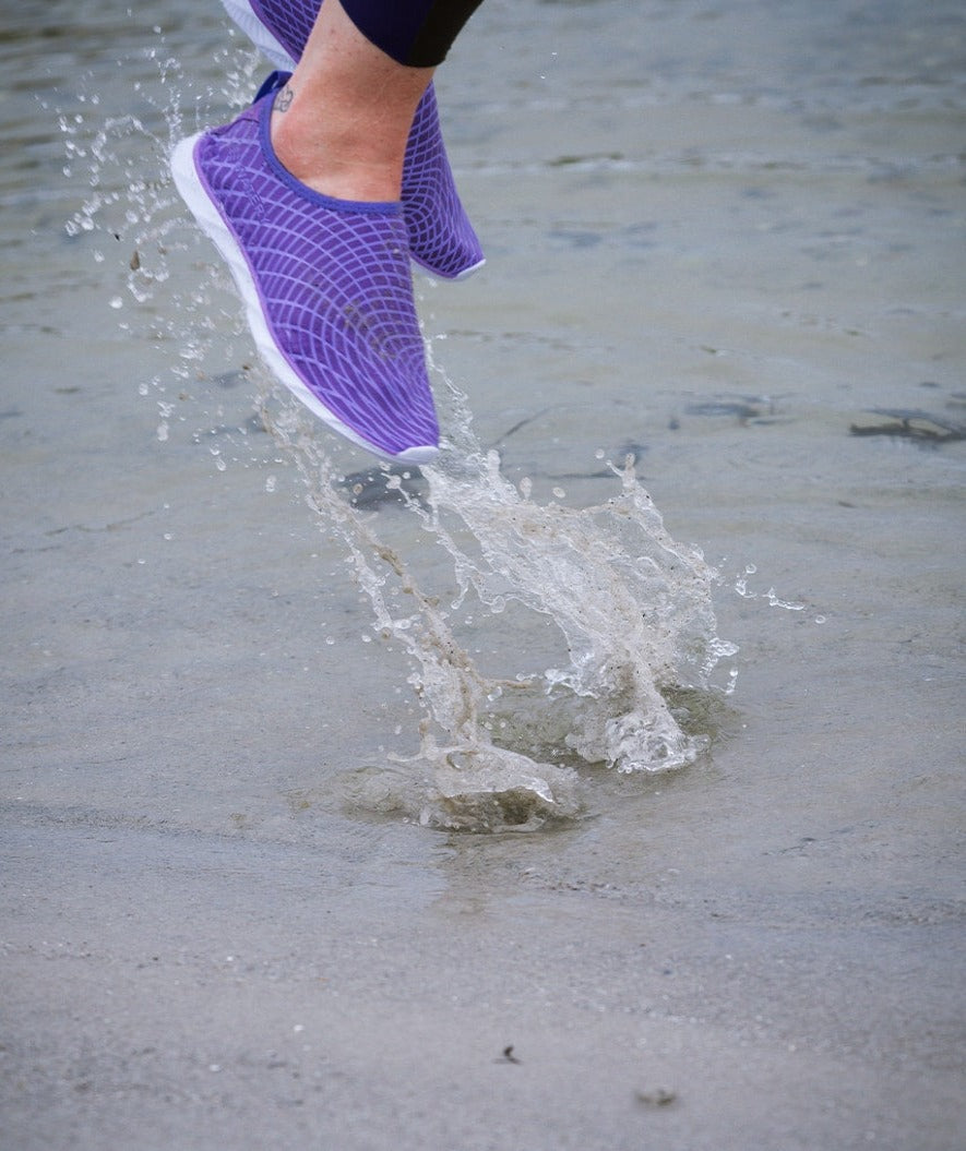 Watery swim shoes for adults - Kawaii - Purple