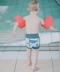 Watery swim nappies for kids - Neoprene Swim Nappy - Atlantic Purple