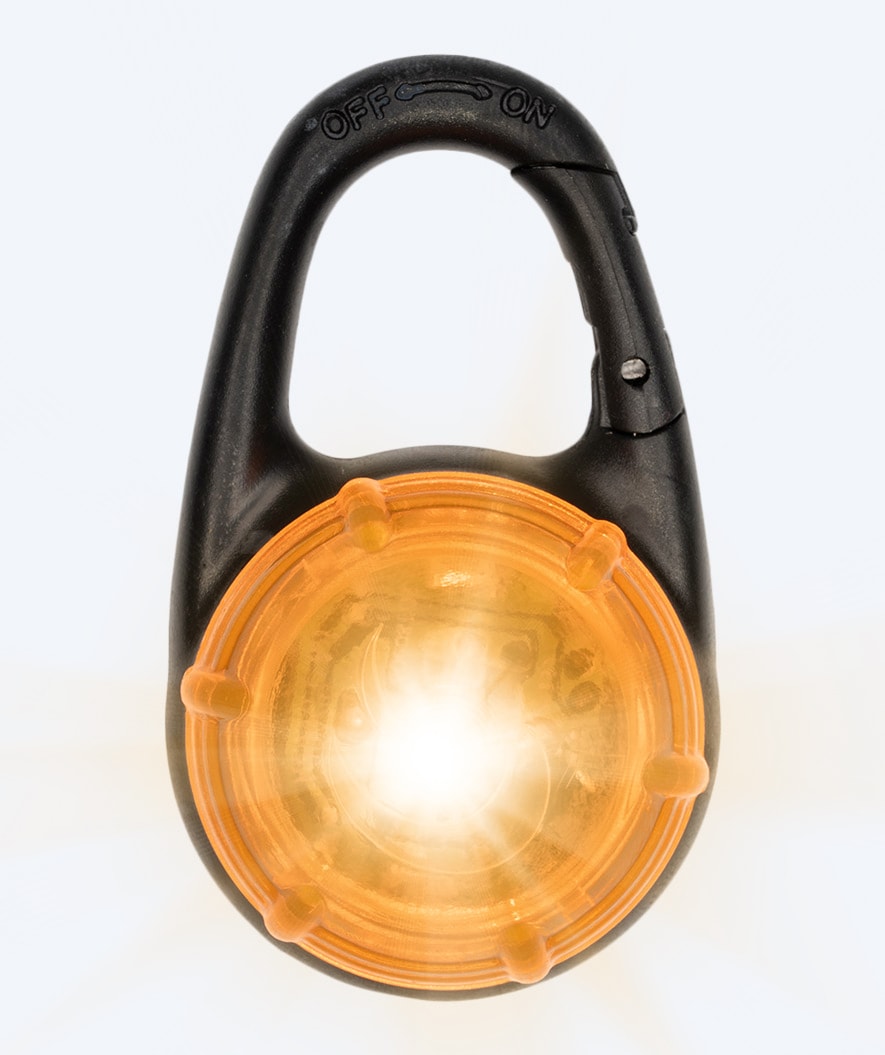 Watery waterproof LED light for ocean bag - Pro - Orange