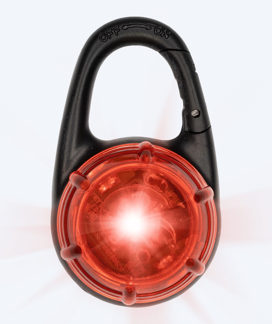 Watery waterproof LED light for ocean bag - Pro - Red