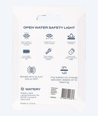 Watery waterproof LED light for ocean bag - Pro - Green