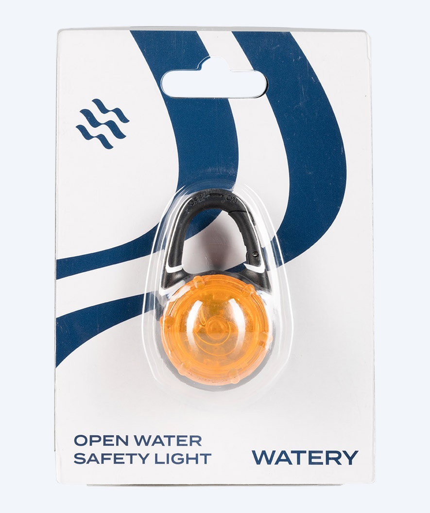 Watery waterproof LED light for ocean bag - Pro - Orange
