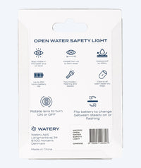 Watery waterproof LED light for ocean bag - Pro - Orange